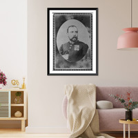Ramon Blanco Erenas Riera y Polo, Marques de Pena Plata, 1833-1906, bust portrait, facing right, Historic Reproduction