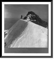 Historic Framed Print, [Washington - Mount Rainier] Top of Gibralter Rock, to east,  17-7/8" x 21-7/8"
