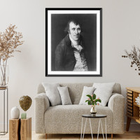 Ethan Allen, 1738-1789,(?) half-length portrait, facing right, Antique Poster