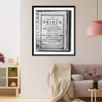 The New England Primer (Boston, 1779) title page, Antique Poster
