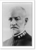 William Snowden Sims, 1858-1936, head-and-shoulders portrait, facing left Classic, Vintage Poster