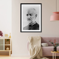 William Snowden Sims, 1858-1936, head-and-shoulders portrait, facing left Classic, Vintage Poster
