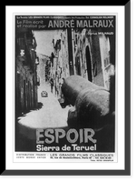 Illus. for article in LCQJ, Jan. 1973, Malraux's Sierra de Teruel": poster advertising reissue of film", Antique Wall Art