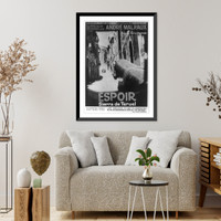 Illus. for article in LCQJ, Jan. 1973, Malraux's Sierra de Teruel": poster advertising reissue of film", Antique Wall Art