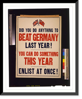 Have you asked yourself 1. Is British freedom worth defending? 2. Am I helping to defend it? 3. If not why not?, Historic Print