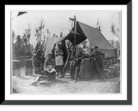 Camp of 3rd New Hampshire Infantry, Hilton Head, S.C., Feb. 28, 1862: Cook's galley, Company K, Antique Wall Art