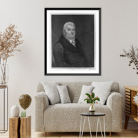 Jonathan Williams, 1750-1815, half-length portrait, facing right Classic, Antique Wall Art