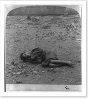 Dying in the Dying Field" where discouraged poor are allowed to come to die, Canton" Classic, Antique Print