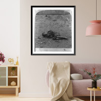 Dying in the Dying Field" where discouraged poor are allowed to come to die, Canton" Classic, Antique Print