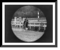 Motion picture still by Edison Co. The Trainer's daughter, or a race for love", scene 4", Antique Poster