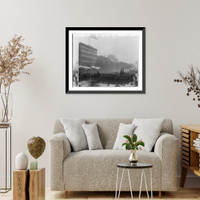 Historic Framed Print, [The Grand Review of the Union Army; looking across Pennsylvania Ave., Wash., D.C. May 23-24, 1865,  17-7/8" x 21-7/8"