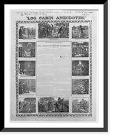Log cabin anecdotes. Illustrated incidents in the life of Gen. William Henry Harrison.J.F. Trow, printer, 114 Nassau St, Vintage Poster