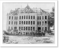 Kingsley Hall of Union University, Richmond, Va, Antique Print