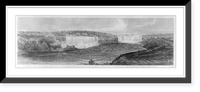 Niagara Falls from the Canadian side.drawn on the spot by Captn. James Graham ; engraved by F. C. Lewis, engraver to the Queen, 53 Charlotte St., Portland Place, Historic Reproduction