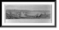 Historic Framed Print, View of Providence R.I. from the north,  17-7/8" x 21-7/8"