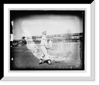 Historic Framed Print, Dave Danforth, Philadelphia AL (baseball),  17-7/8" x 21-7/8"