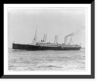 Historic Framed Print, [N.Y. (City) Harbor: SS KAISER FRIEDRICH - full],  17-7/8" x 21-7/8"