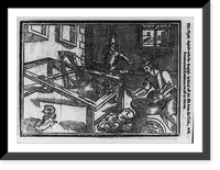Engine used to wind silk off the coils, soon after the discovery of silkworms Classic, Vintage Poster
