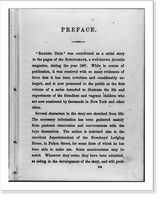 Ragged Dick by Horatio Alger, Jr. (Boston, Loring, 1868): preface to end (p. 18), no illus, Vintage Poster
