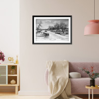 Christmas morn.painted by W.C. Bauer, Historic Print