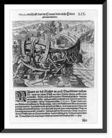 Historic Framed Print, Olandus verschafft das ein Caravel und eetliche H&uuml;tten gebauwet worden,  17-7/8" x 21-7/8"