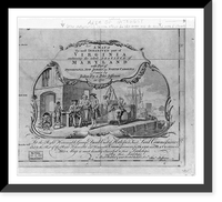 Waterfront scene showing Negroes sealing barrels of tobacco (?) for shipment, Vintage Poster