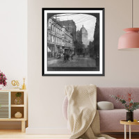 O'Farrell Street and the famous Call Building, San Francisco, Calif, Antique Wall Art