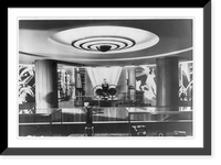 Historic Framed Print, [National Broadcasting Company mural paintings - Radio City, New York] - 4,  17-7/8" x 21-7/8"