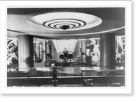 Historic Framed Print, [National Broadcasting Company mural paintings - Radio City, New York] - 4,  17-7/8" x 21-7/8"