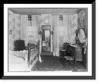 Colonial period interiors, ca. 1900: James K. Hackett's sleeping apartments"", Vintage Poster