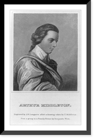 Arthur Middleton, 1742-1787, head and shoulders, facing right, Antique Poster