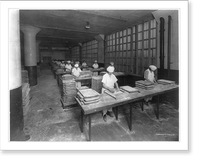 Gum sorting and inspection dept. at American Chicle Company plant, Antique Wall Art