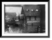 Seaman's floating church at foot of Pike St., N.Y.C, Historic Reproduction