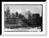 Historic Framed Print, Festival of Empire, Crystal Palace, 1911; Candian Parliament House,  17-7/8" x 21-7/8"
