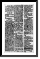 The Massachusetts Spy, or, American Oracle of Liberty. Worcester, Wednesday, May 3, 1775 - 3, Antique Poster
