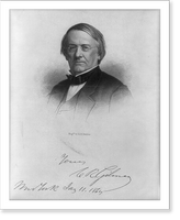 Historic Framed Print, [Chandler Robbins Gilman, bust portrait, facing left],  17-7/8" x 21-7/8"