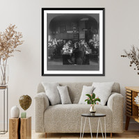Historic Framed Print, A standard Illinois country school, McLean County,  17-7/8" x 21-7/8"