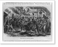 Historic Framed Print, The Stamp Act riots in Boston,  17-7/8" x 21-7/8"