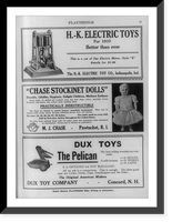 Page from Playthings Magazine illus. dolls: between 1910 and 1929 - 6, Historic Print