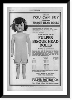 Page from Playthings Magazine illus. dolls: between 1910 and 1929 - 13, Vintage Print