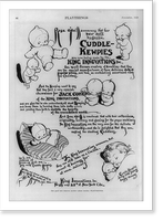 Page from Playthings Magazine illus. dolls: between 1910 and 1929 - 15, Vintage Print