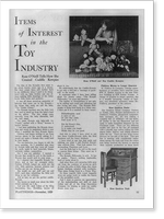 Page from Playthings Magazine illus. dolls: between 1910 and 1929 - 17, Historic Reproduction