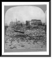 Heart of San Francisco's ruined wholesale district, Battery north from California St., April 1906, Historic Reproduction
