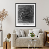 The retreat of the Continental Forces from Long Island after their defeat on the 27th of August, Vintage Wall Art