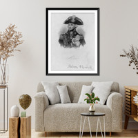Historic Framed Print, [Horatio Nelson, Viscount, 1758-1805, bust portrait, facing left] - 2,  17-7/8" x 21-7/8"