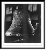 Historic Framed Print, The Olympic Bell. Olympic Games, Berlin, 1936,  17-7/8" x 21-7/8"