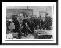 Soviet soldiers in process of removing industrial equipment from Manchurian factories Classic, Antique Wall Art