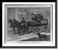 P.K. Kennedy's peddling wagon and cigar & tobacco factory, No. 5 Exchange St., Auburn, New York, Antique Print