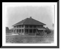 Booker T. Washington Institute, Liberia. January 1940: Litchfield House, principal's residence, Historic Reproduction