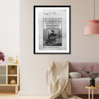 Velocipede - made from pure imported stock by White & Hunt Classic, Historic Print